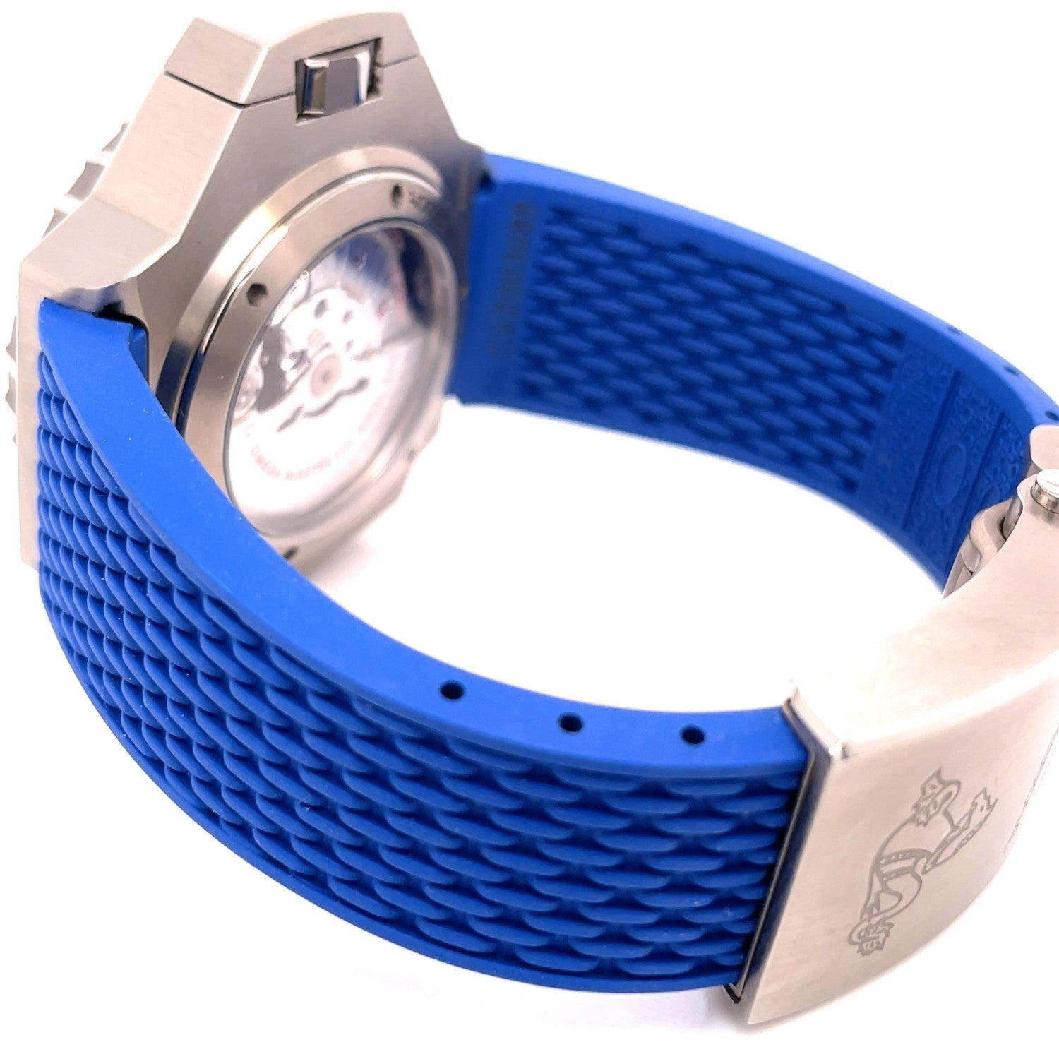 Omega Ploprof Titanium White Dial Steel Bracelet 227.90.55.21.04.001 5ET80T - Beverly Hills Watch Company
