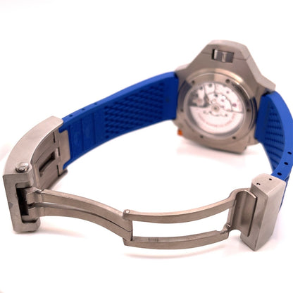 Omega Ploprof Titanium White Dial Steel Bracelet 227.90.55.21.04.001 5ET80T - Beverly Hills Watch Company