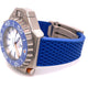 Omega Ploprof Titanium White Dial Steel Bracelet 227.90.55.21.04.001 5ET80T - Beverly Hills Watch Company
