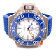 Omega Ploprof Titanium White Dial Steel Bracelet 227.90.55.21.04.001 5ET80T - Beverly Hills Watch Company