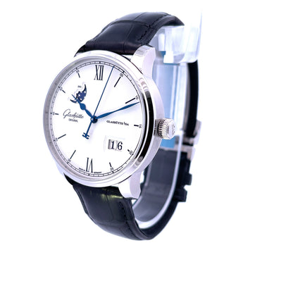 Glashutte Original Senator Excellence Panorama Date Moon Phase 40mm 1-36-04-01-02-61 - Beverly Hills Watch Company