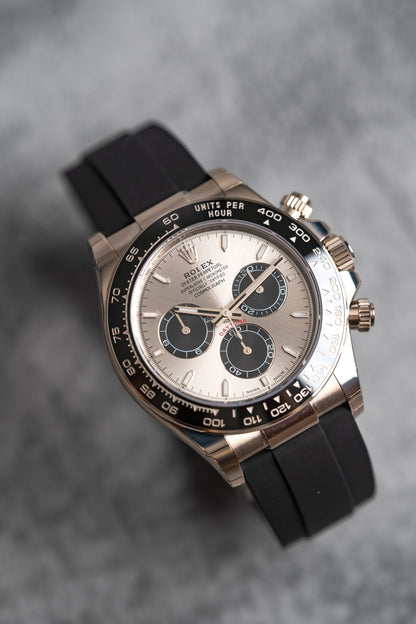 Rolex Daytona White Gold Ceramic Oysterflex 126519LN