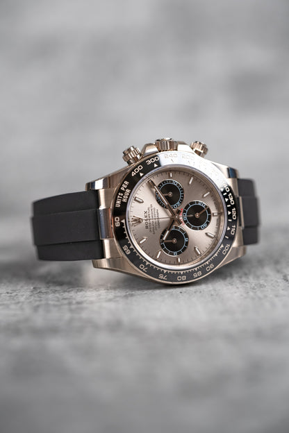 Rolex Daytona White Gold Ceramic Oysterflex 126519LN