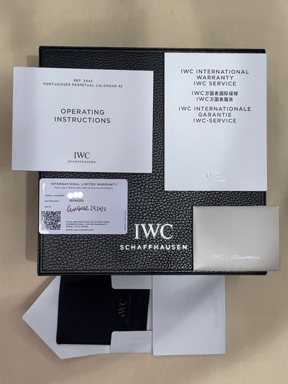 IWC Portugieser Perpetual Calendar 42mm Red Gold IW344202
