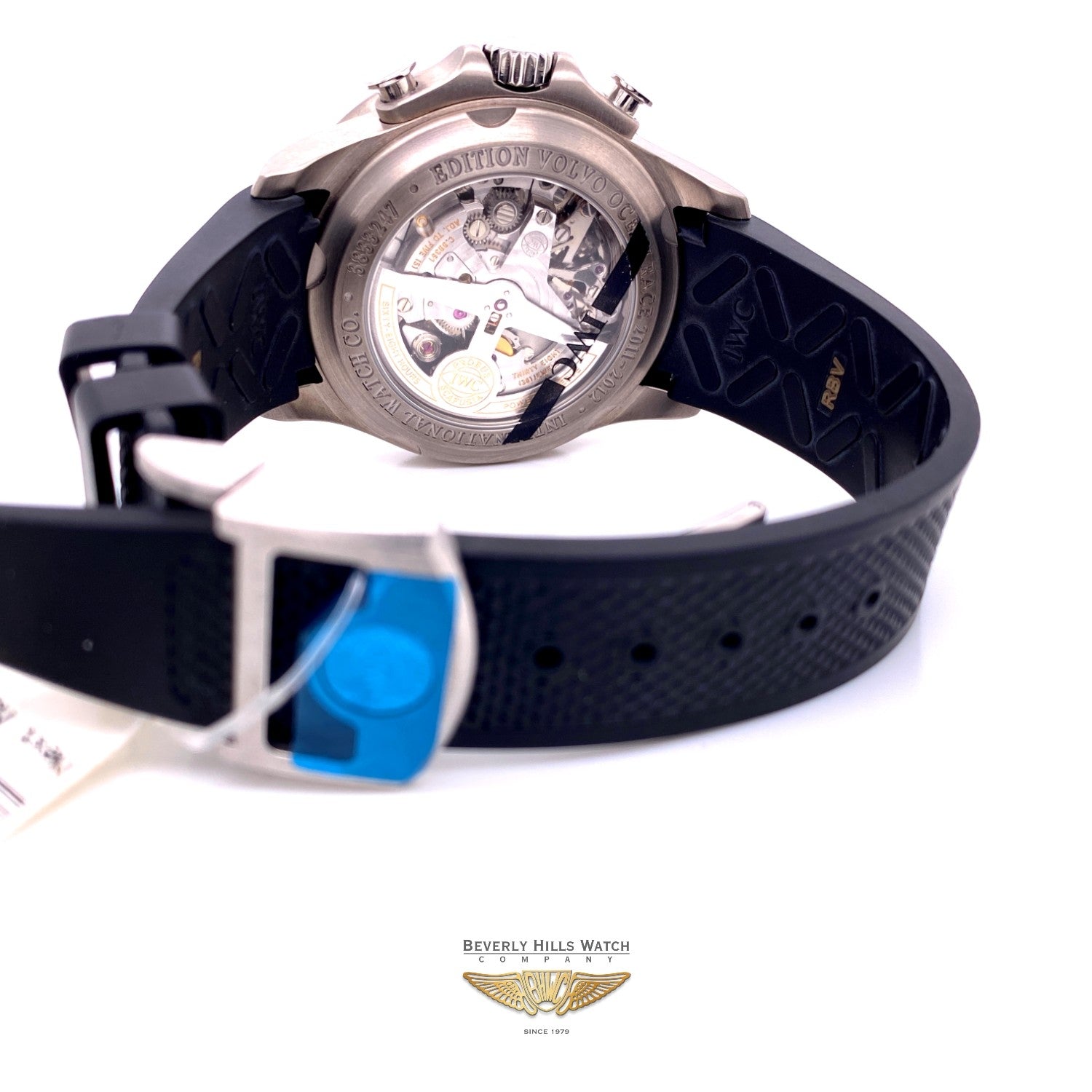 IWC Portuguese Yacht Club 45mm Titanium Case Carbon Fiber Dial IW390212 5llZMQ - Beverly Hills Watch Company