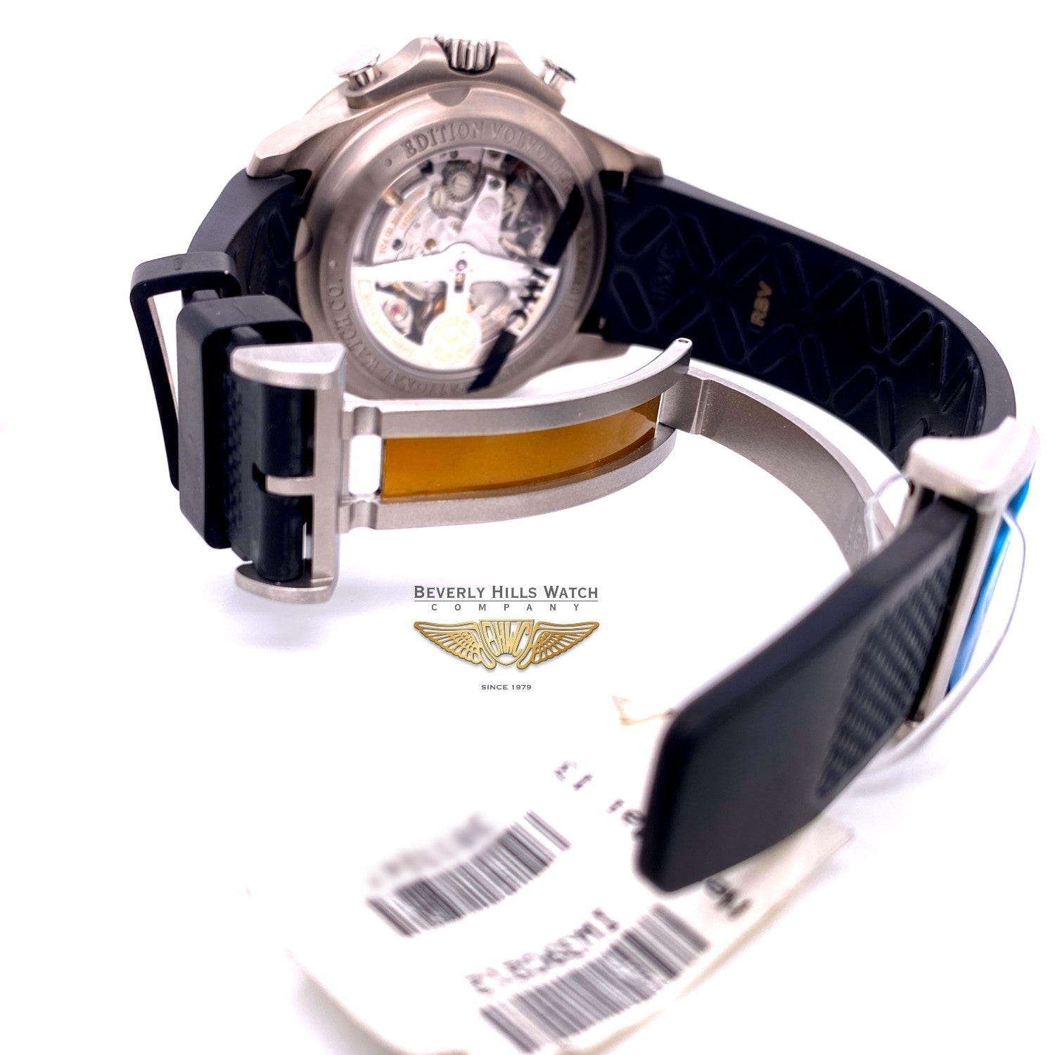 IWC Portuguese Yacht Club 45mm Titanium Case Carbon Fiber Dial IW390212 5llZMQ - Beverly Hills Watch Company