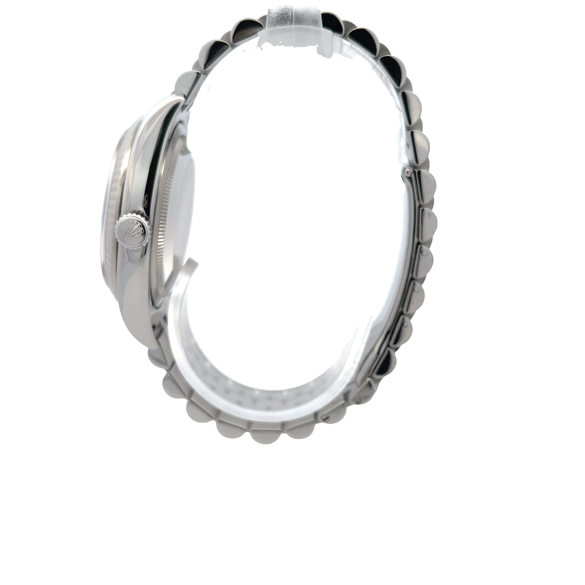 Rolex Datejust 36mm Stainless Steel Jubilee Bracelet Tuxedo Dial 116234 - Beverly Hills Watch Company