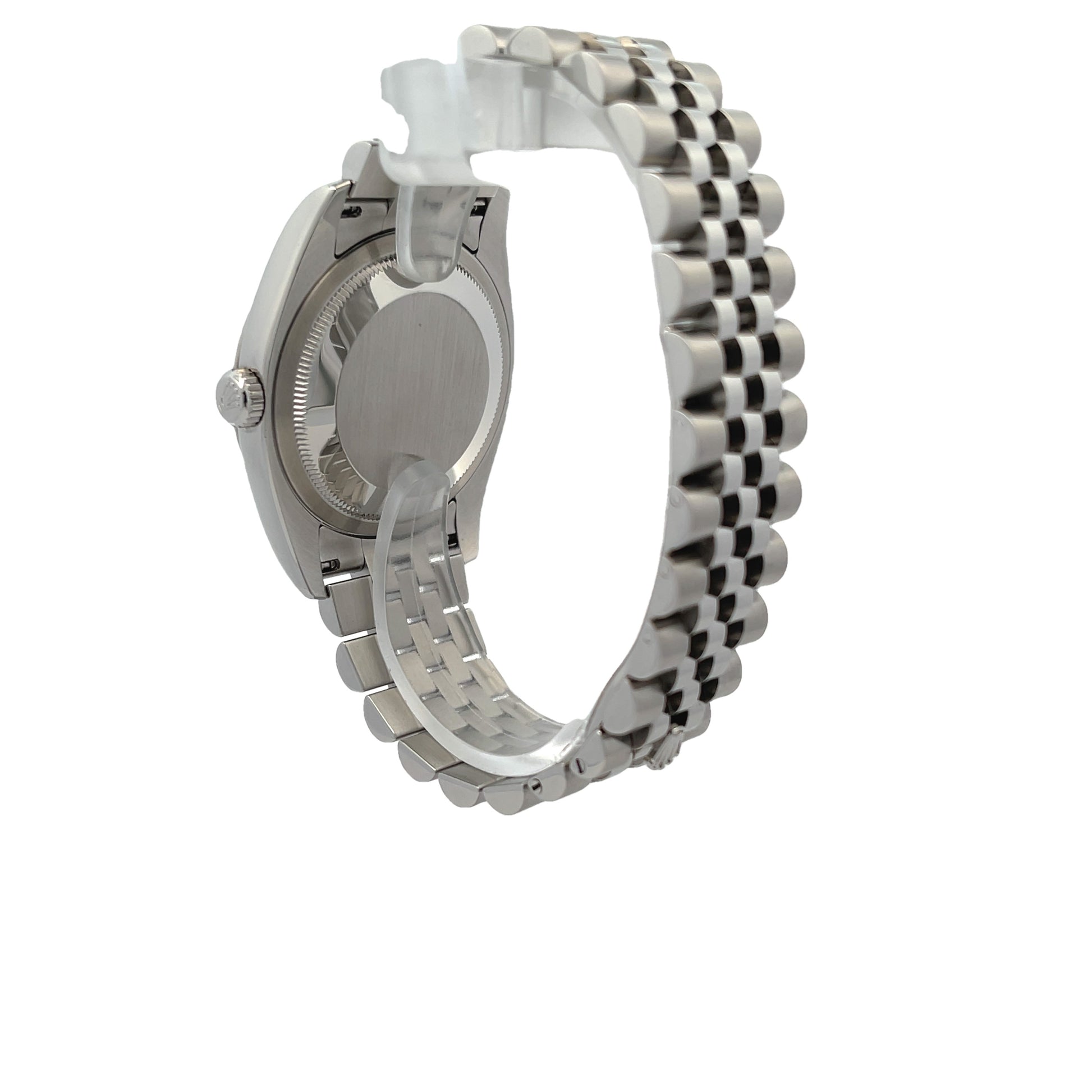 Rolex Datejust 36mm Stainless Steel Jubilee Bracelet Tuxedo Dial 116234 - Beverly Hills Watch Company