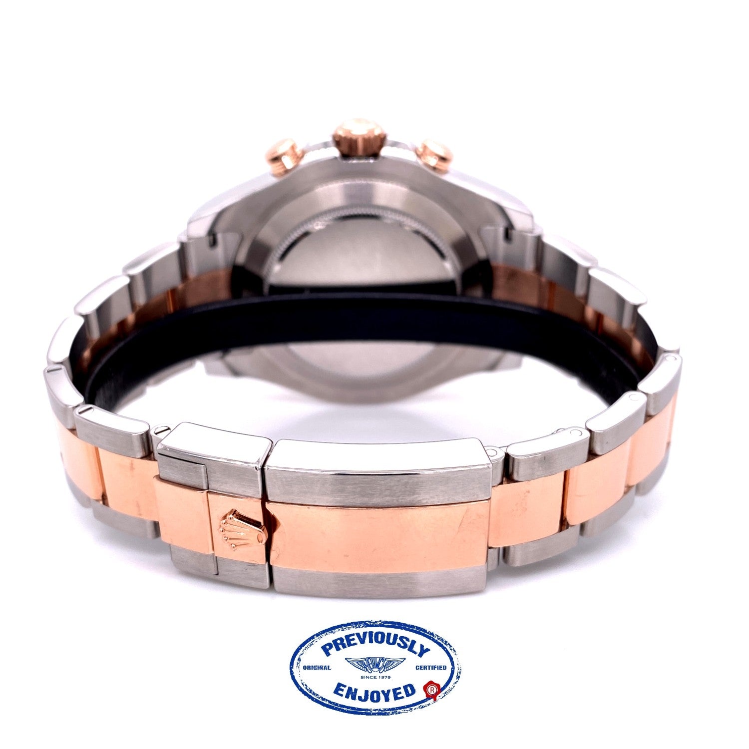 Rolex Yacht-Master II 44mm Rose Gold and Stainless Steel 116681 5YPYD7 - Beverly Hills Watch Company