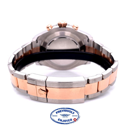 Rolex Yacht-Master II 44mm Rose Gold and Stainless Steel 116681 5YPYD7 - Beverly Hills Watch Company