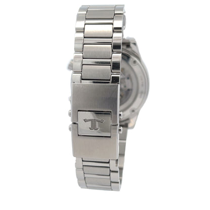 Jaeger LeCoultre Polaris Mariner Date Blue Dial Stainless Steel Q9068180 - Beverly Hills Watch Company