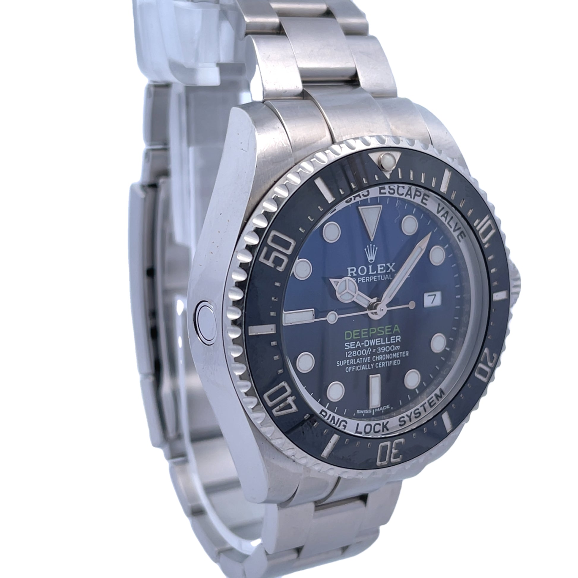 Rolex DeepSea Sea James Cameron 44MM Stainless Steel Blue Dial 116660 - Beverly Hills Watch Company