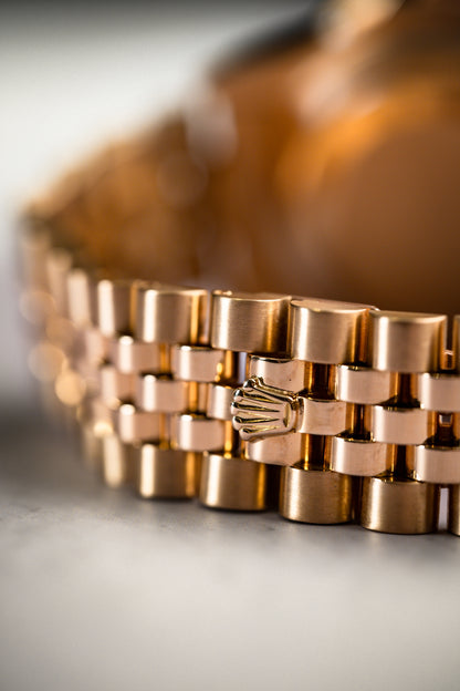 Rolex GMT Master Root Beer Yellow Gold Vintage 16758