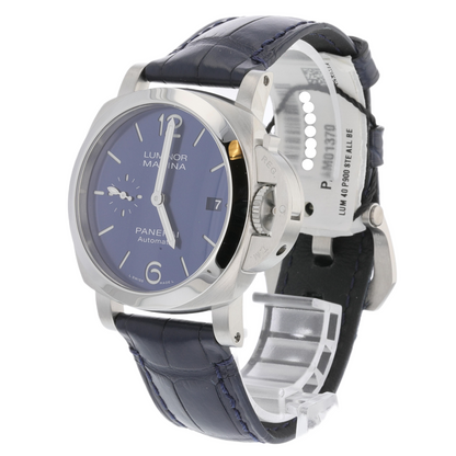 Panerai Luminor Quaranta 40mm Blue Dial PAM01370