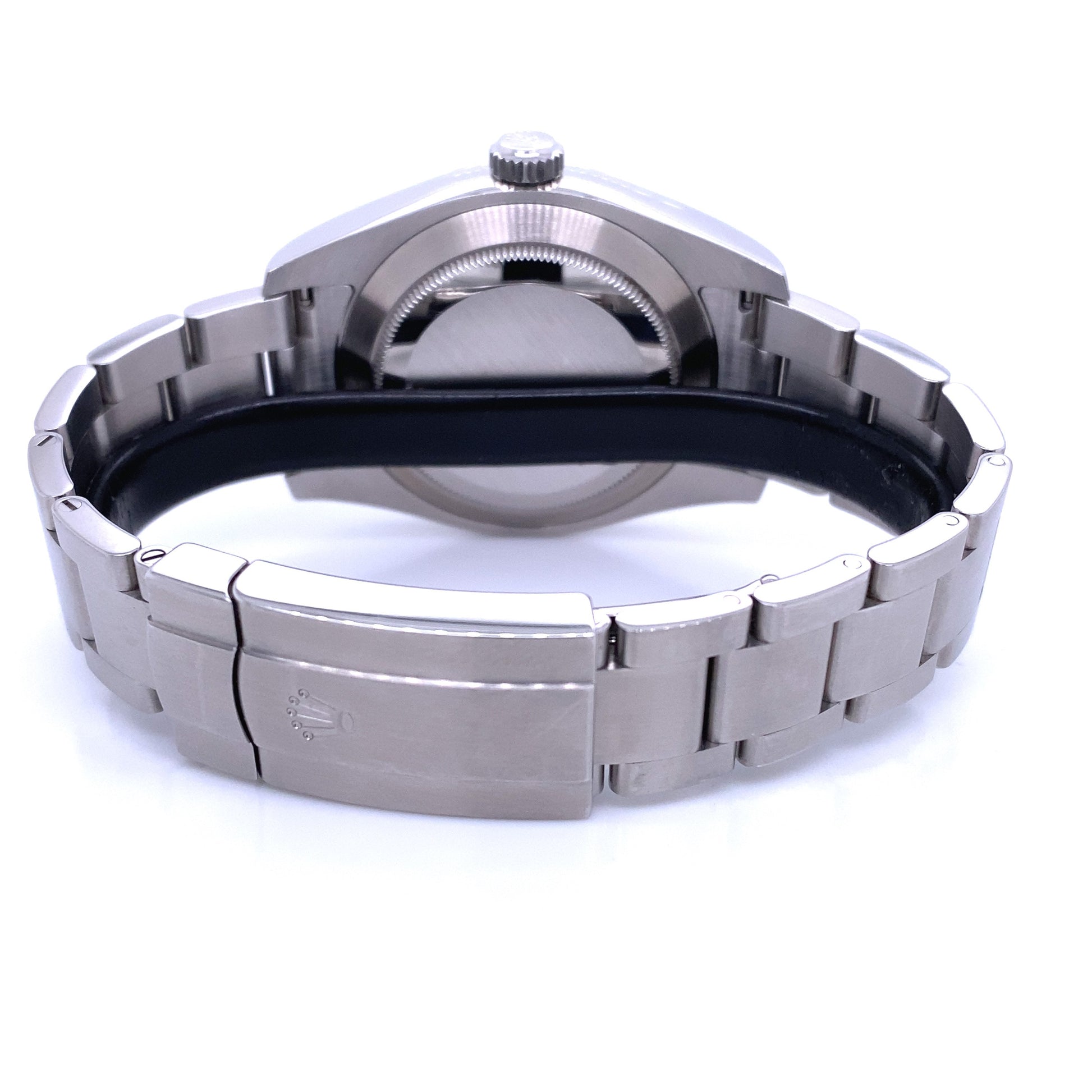 Rolex Airking 40mm Stainless Steel Black Dial Watch 116900 - Beverly Hills Watch Company