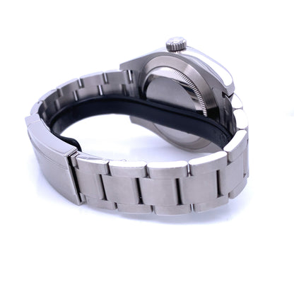 Rolex Airking 40mm Stainless Steel Black Dial Watch 116900 - Beverly Hills Watch Company