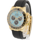 Rolex Daytona Yellow Gold Turquoise Oysterflex 126518LN