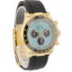 Rolex Daytona Yellow Gold Turquoise Oysterflex 126518LN