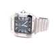 Cartier Santos de Cartier Large Stainless Blue WSSA0030 - Beverly Hills Watch Company