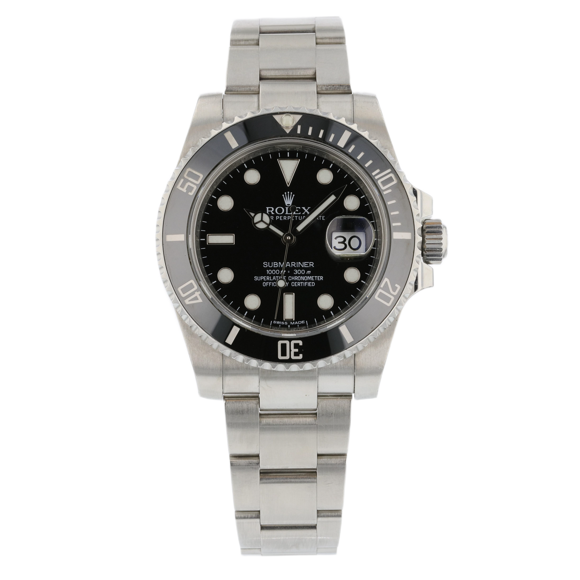 Rolex Submariner 40mm Black Dial Cerachrom Bezel Stainless Steel Rolex Submariner 40mm Black Dial Cerachrom Bezel Stainless Steel