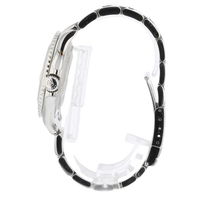 Rolex Yachtmaster 40mm Stainless Steel Oyster Bracelet Platinum Bezel and Dial 16622