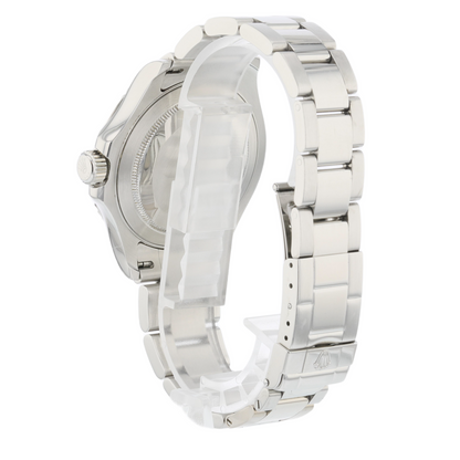 Rolex Yachtmaster 40mm Stainless Steel Oyster Bracelet Platinum Bezel and Dial 16622