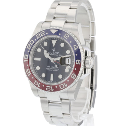 Rolex GMT Master II Stainless Steel Ceramic "Pepsi" 126710BLRO