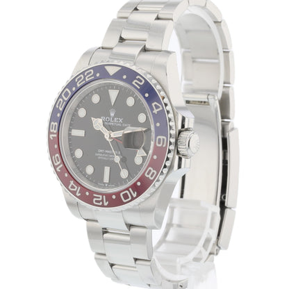 Rolex GMT Master II Stainless Steel Ceramic "Pepsi" 126710BLRO