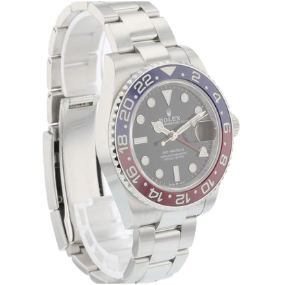 Rolex GMT Master II Stainless Steel Ceramic "Pepsi" 126710BLRO