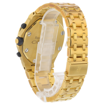 Audemars Piguet Royal Oak Offshore Chronograph 42mm Yellow Gold Blue Dial 25721BA.OO.1000BA.02