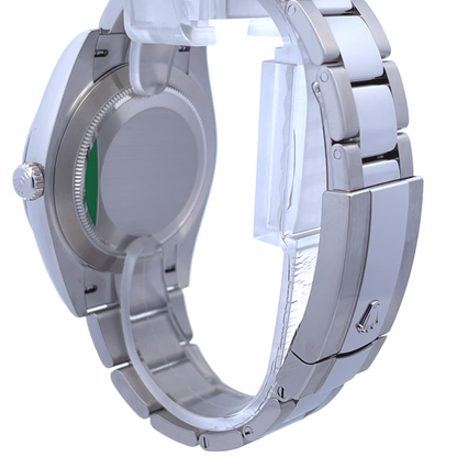 Rolex Datejust 41mm Smooth Bezel Green Dial 126300