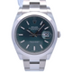 Rolex Datejust 41mm Smooth Bezel Green Dial 126300