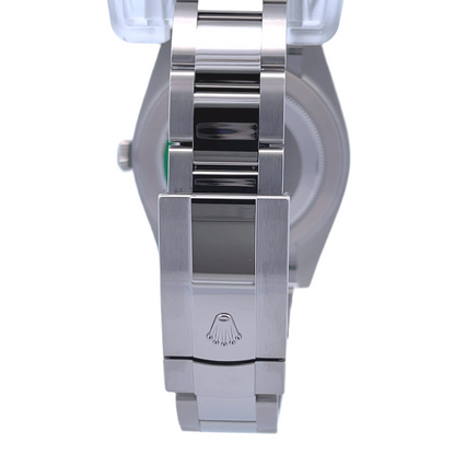 Rolex Datejust 41mm Smooth Bezel Green Dial 126300