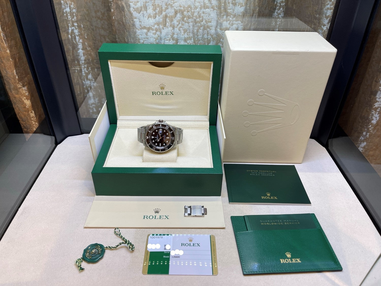 Rolex Sea-Dweller 43mm Ceramic Stainless Steel 126600 - Beverly Hills Watch Company