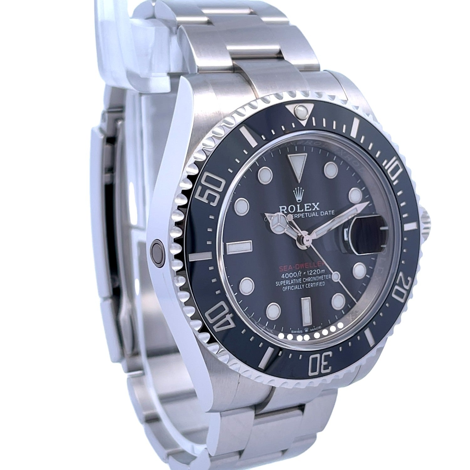 Rolex Sea-Dweller 43mm Ceramic Stainless Steel 126600 - Beverly Hills Watch Company