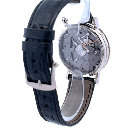 Breguet Tradition Manual Wind 37mm 18k White Gold 7027BB/G9/9V6 - Beverly Hills Watch Company