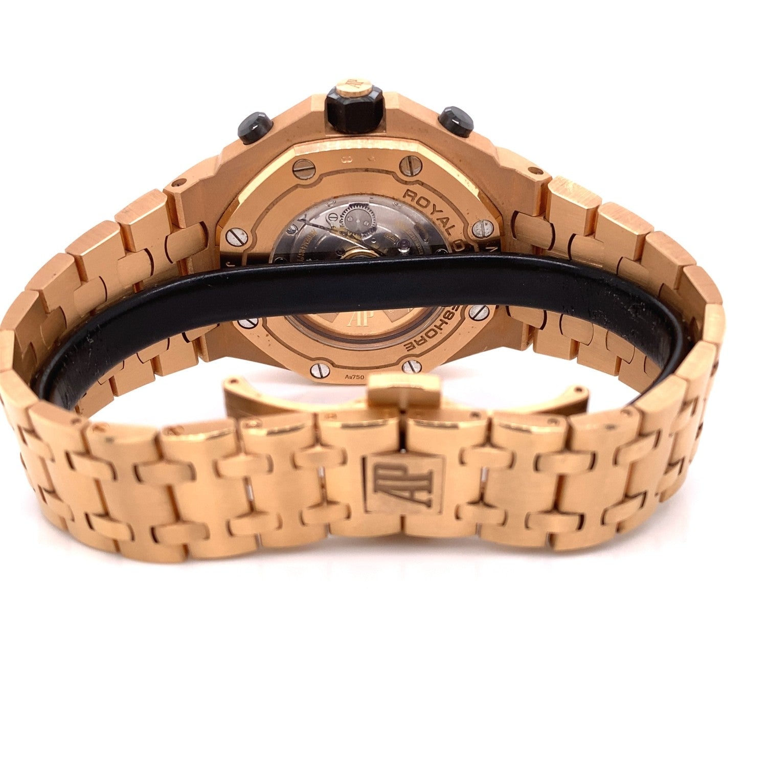 Audemars Piguet Royal Oak Offshore 42mm Rose Gold Chronograph 26470.OR.OO.1000OR.01 6JENJC  - Beverly Hills Watch Company