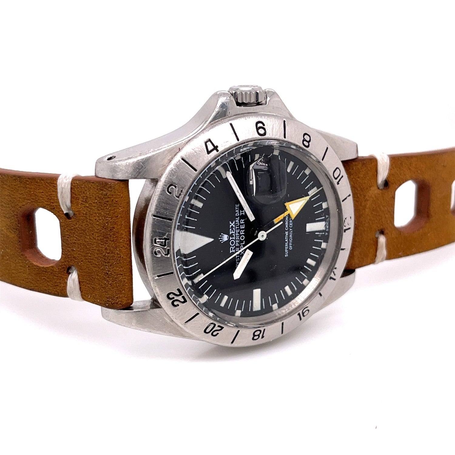 Rolex Vintage Explorer II MK I Straight Hand 1655 - Beverly Hills Watch Company