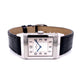 Jaeger LeCoultre Grande Reverso Ultra-Thin Stainless Steel Manual Wind Leather Strap Watch 278.85.20 Beverly Hills Watch Company Watch Store