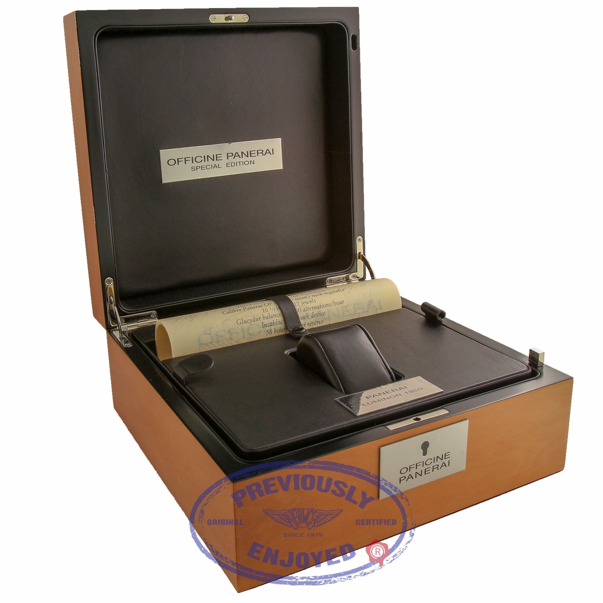 Panerai Luminor 1950 Re-Edition Stainless Steel PAM000127 W13XLD - Beverly Hills Watch Company Watch Store