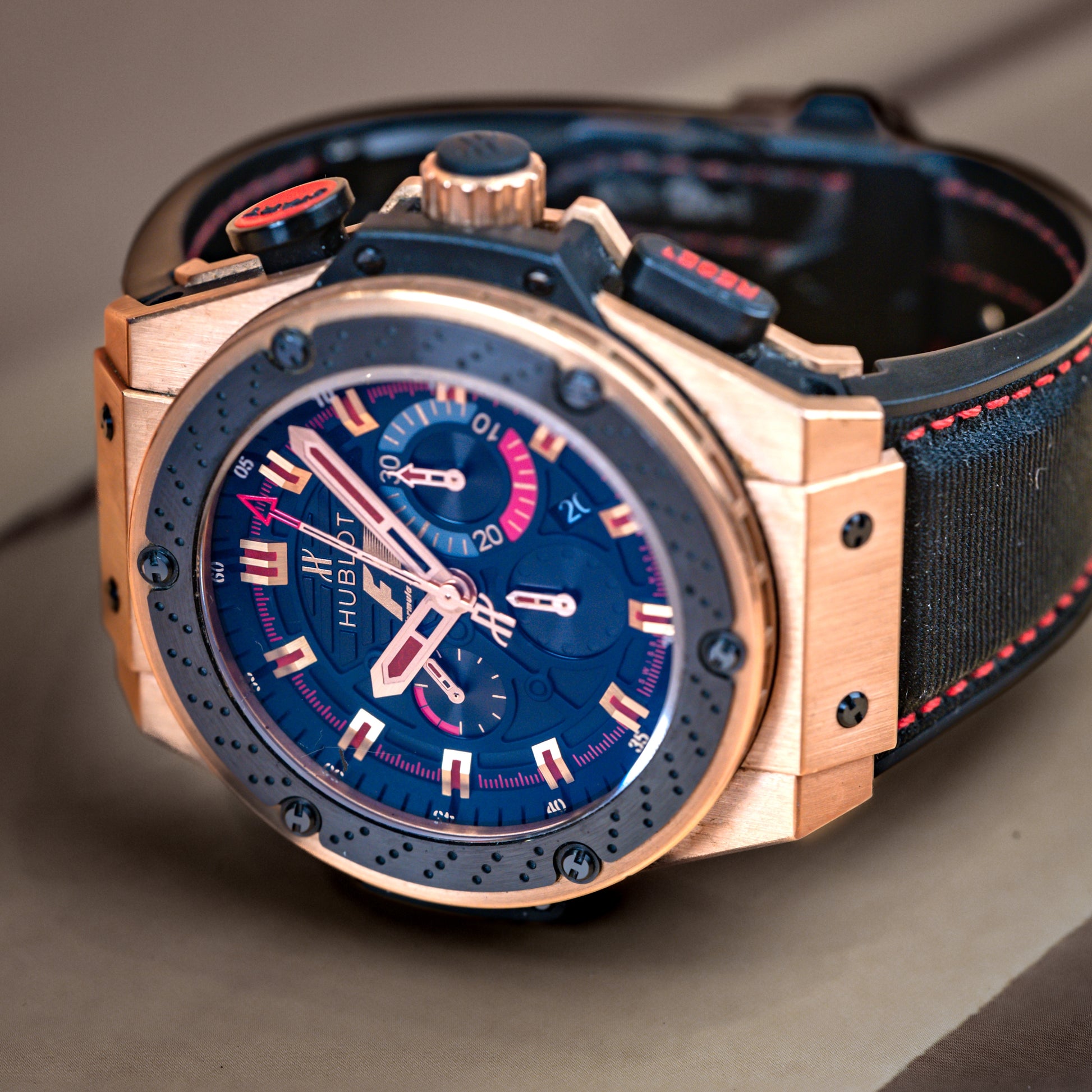 Hublot King Power F-1 Rose Gold 48mm 703.OM.1138.NR.FMO10 - Beverly Hills Watch Company