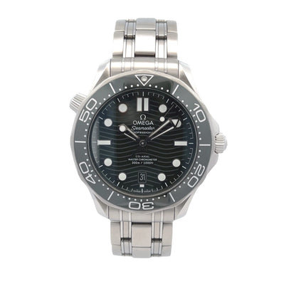 Omega Diver 300m Co-Axial Chronometer 42mm Green Dial 210.30.42.20.10.001 - Beverly Hills Watch Company