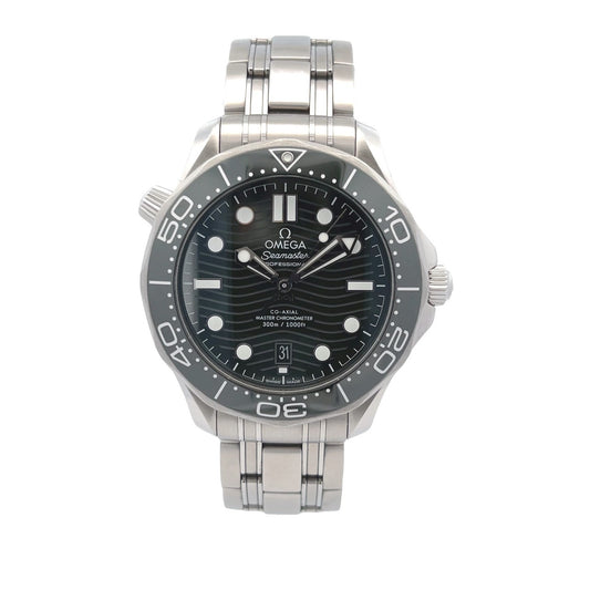 Omega Diver 300m Co-Axial Chronometer 42mm Green Dial 210.30.42.20.10.001 - Beverly Hills Watch Company