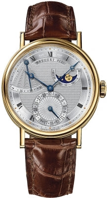 Breguet Classique Power Reserve Moon 39mm Yellow Gold 7137BA/11/9V6 - Beverly Hills Watch Company