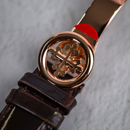 Patek Philippe Annual Calendar 18k Rose Gold White Dial 5396R-011 - Beverly Hills Watch Company