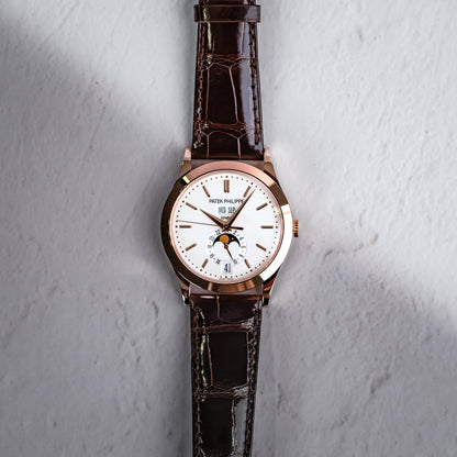 Patek Philippe Annual Calendar 18k Rose Gold White Dial 5396R-011 - Beverly Hills Watch CompanyPatek Philippe Annual Calendar 18k Rose Gold White Dial 5396R-011 - Beverly Hills Watch Company