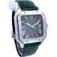 Cartier Santos Large Stainless Steel Green Dial WSSA0062