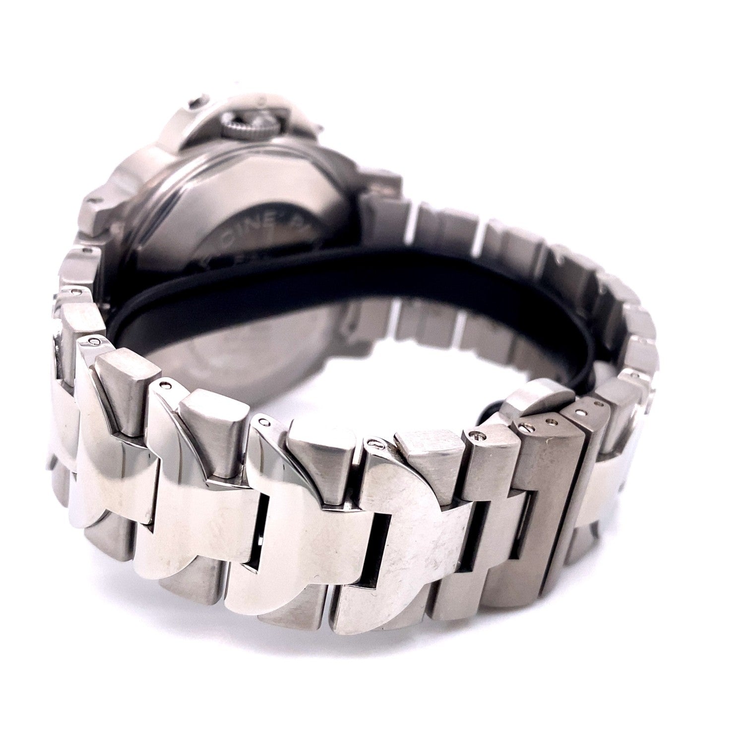 Panerai Luminor Marina 40MM Automatic White Dial Bracelet PAM00051 72RNNX - Beverly Hills Watch Company