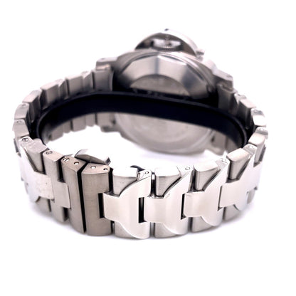 Panerai Luminor Marina 40MM Automatic White Dial Bracelet PAM00051 72RNNX - Beverly Hills Watch Company