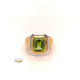 Naira & C Peridot 4.01ct Yellow Gold Ring 7316 - Beverly Hills Jewelry Store